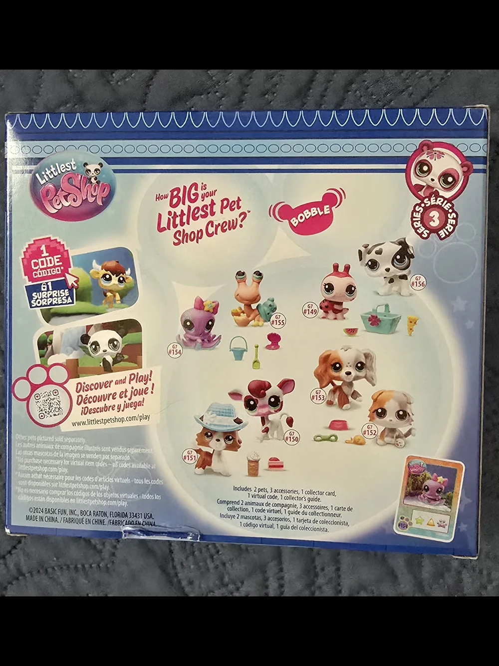 Littlest Pet Shop Octopus & Crab Playset - Pink, Purple, Orange, Teal